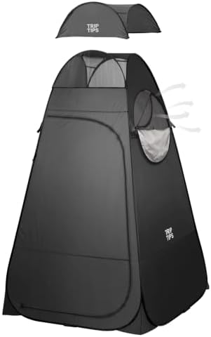 Pop Up Shower Tent with Mesh Window
