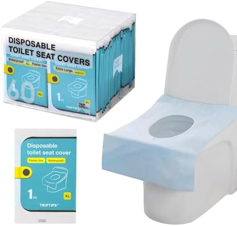 Toilet Seat Covers Disposable Travel Pack 60 (60pcs)